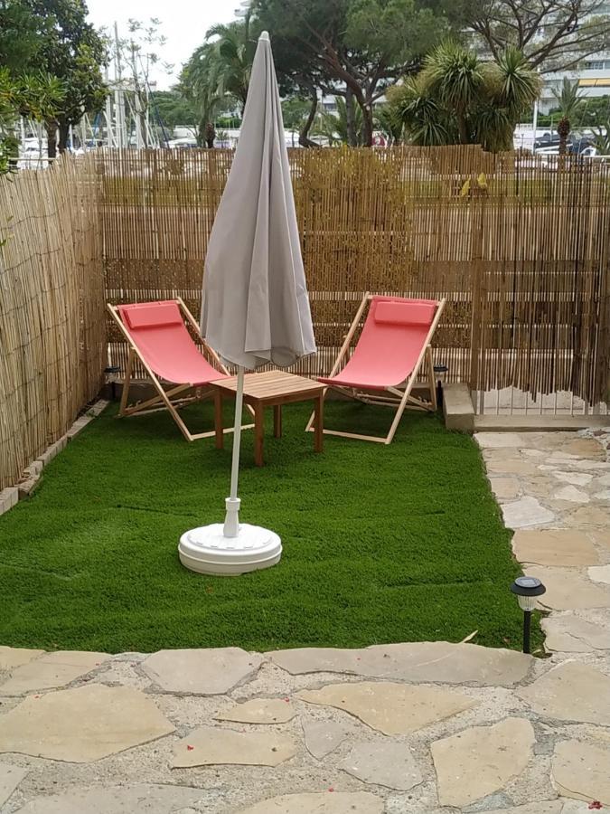 Studio Rez De Jardin Marina Baie Des Anges Villeneuve-Loubet Exterior photo