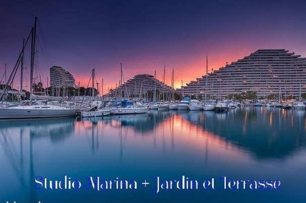 Studio Rez De Jardin Marina Baie Des Anges Villeneuve-Loubet Exterior photo